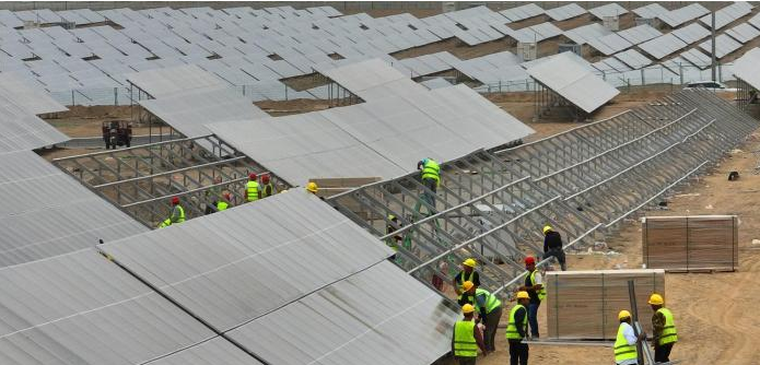 500000 kilowatt photovoltaic power generation sa Yecheng, Xinjiang