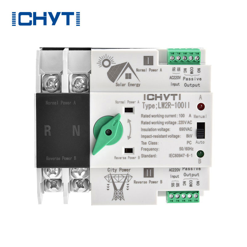 Awtomatikong Changeover Switch para sa Solar System